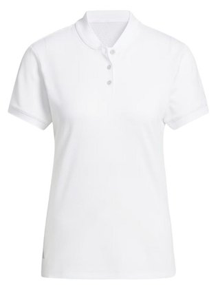 Adidas Ultimate365 Diamond Jacquard damskei polo, białe