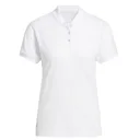 Adidas Ultimate365 Diamond Jacquard damskei polo, białe