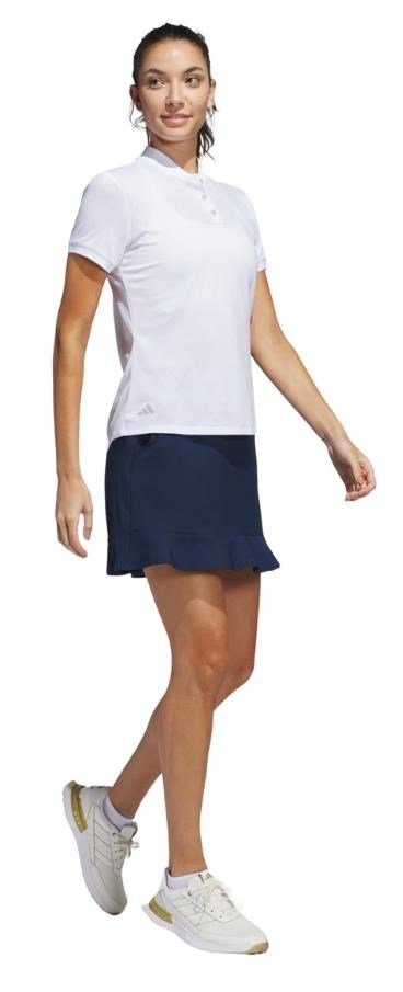 Adidas Ultimate365 Diamond Jacquard damskei polo, białe