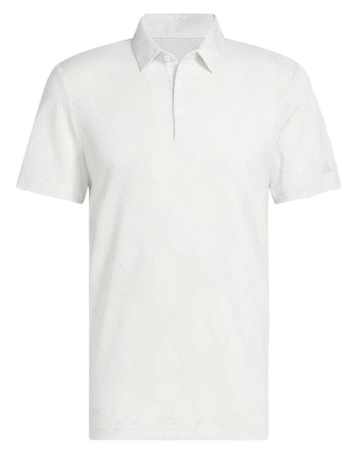 Adidas Ultimate365 Micro Texture męskie polo, białe