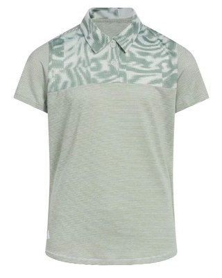 Adidas Ottoman Printed dziecięce polo, wonder silver/silver green