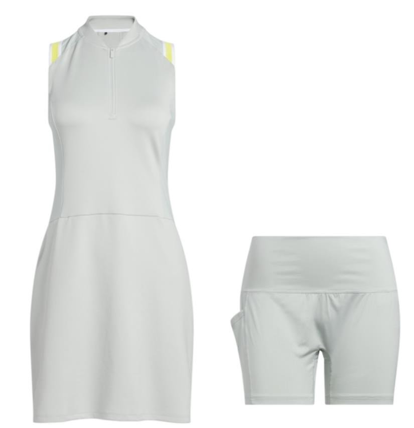 Adidas Ultimate365 Racerback sukienka golfowa, wonder silver