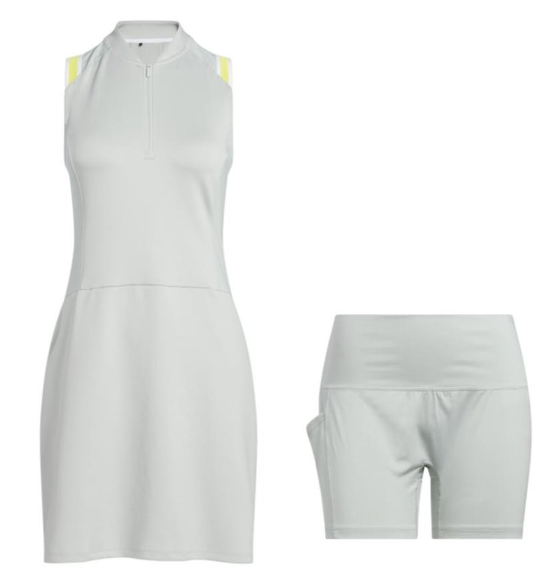 Adidas Ultimate365 Racerback sukienka golfowa, wonder silver