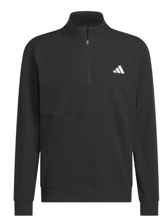 Adidas Tour 1/4-zip męska bluza, czarna