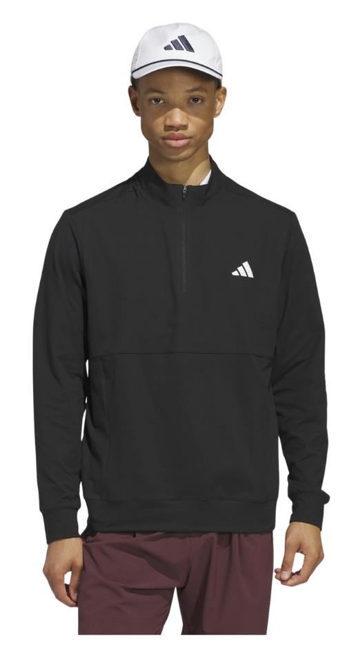 Adidas Tour 1/4-zip męska bluza, czarna