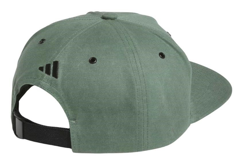 Adidas Waxed Canvas męska czapka z daszkiem, silver green