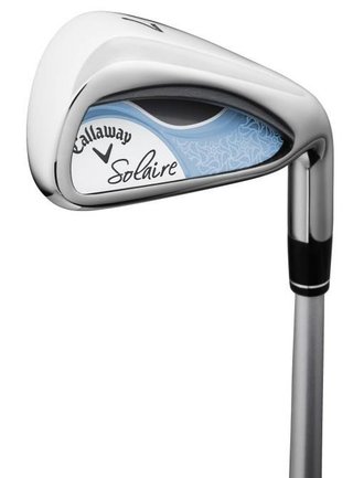 Callaway Solaire 10PC damski zestaw golfowy, niebieski