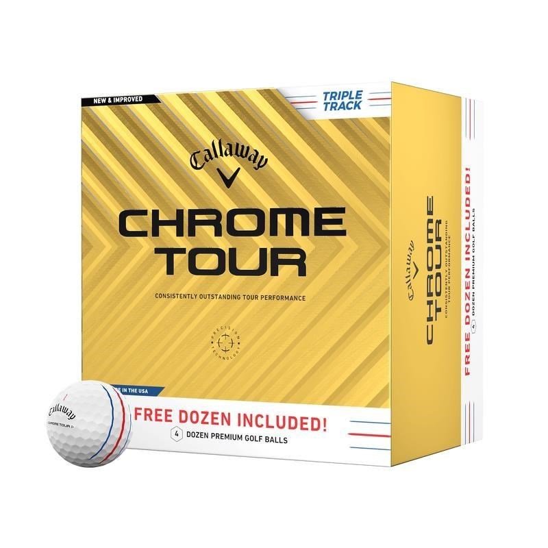 Callaway Chrome Tour Triple Track piłki golfowe, 48szt.