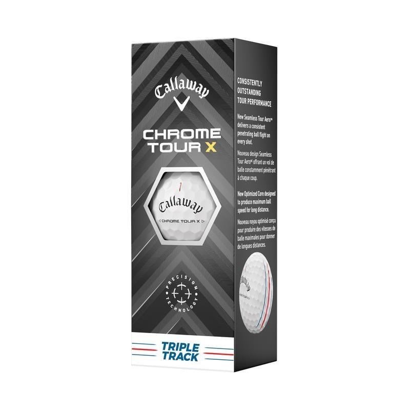 Callaway Chrome Tour X Triple Track piłki golfowe 2024 (48 piłek, 4 tuziny)