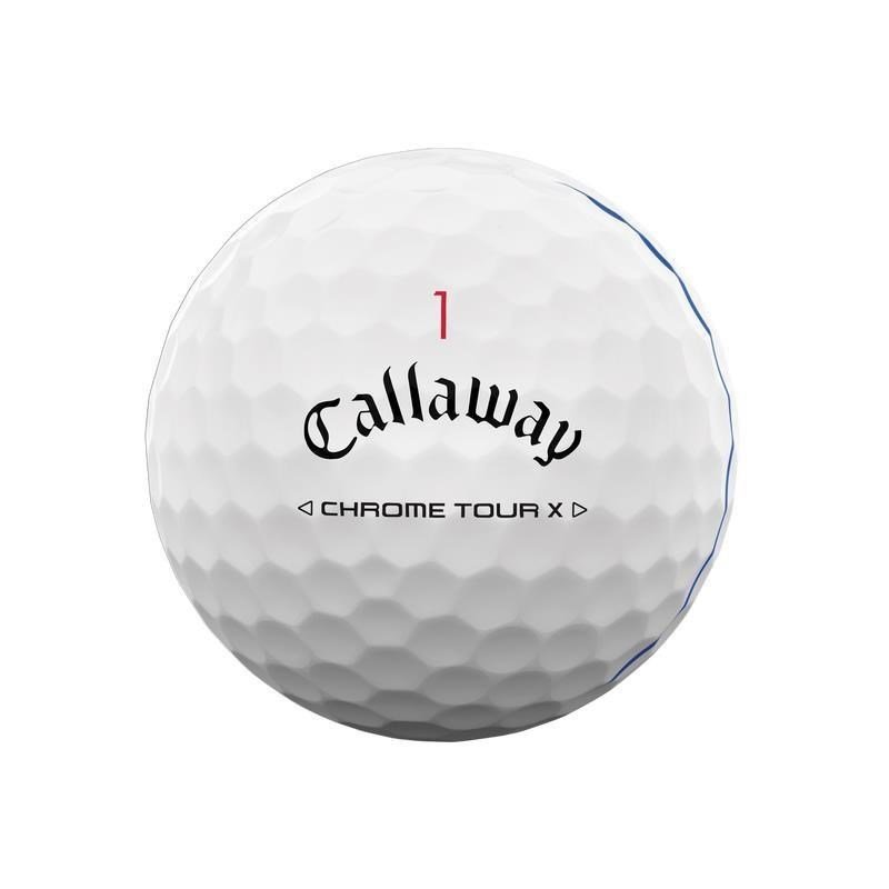 Callaway Chrome Tour X Triple Track piłki golfowe 2024 (48 piłek, 4 tuziny)