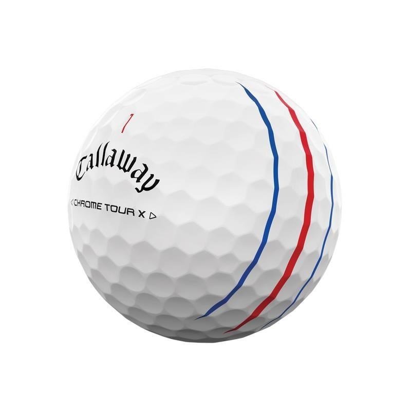 Callaway Chrome Tour X Triple Track piłki golfowe 2024 (48 piłek, 4 tuziny)