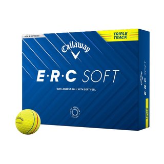 Callaway ERC Soft Triple Track piłki golfowe, żółte