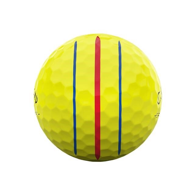 Callaway ERC Soft Triple Track piłki golfowe, żółte