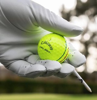 Callaway ERC Soft Triple Track piłki golfowe, żółte