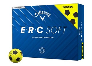 Callaway ERC Soft Truvis Yellow piłki golfowe, żółte
