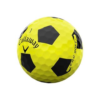 Callaway ERC Soft Truvis Yellow piłki golfowe, żółte