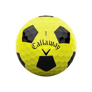 Callaway ERC Soft Truvis Yellow piłki golfowe, żółte