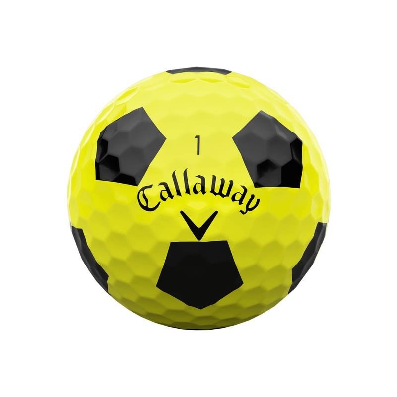 Callaway ERC Soft Truvis Yellow piłki golfowe, żółte