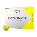 Callaway Supersoft piłki golfowe, żółte