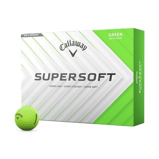 Callaway Supersoft piłki golfowe, zielone