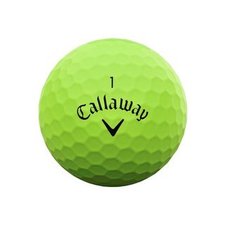 Callaway Supersoft piłki golfowe, zielone