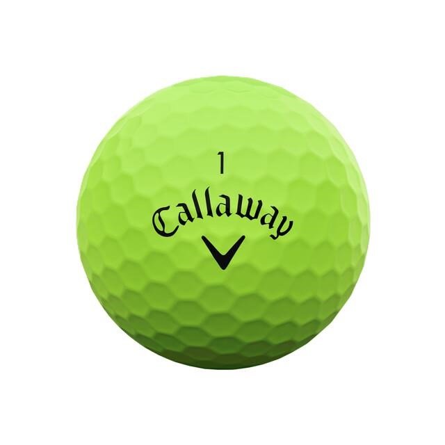 Callaway Supersoft piłki golfowe, zielone