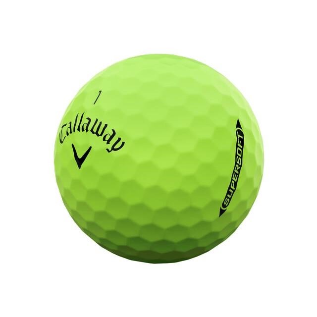 Callaway Supersoft piłki golfowe, zielone