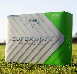Callaway Supersoft piłki golfowe, zielone
