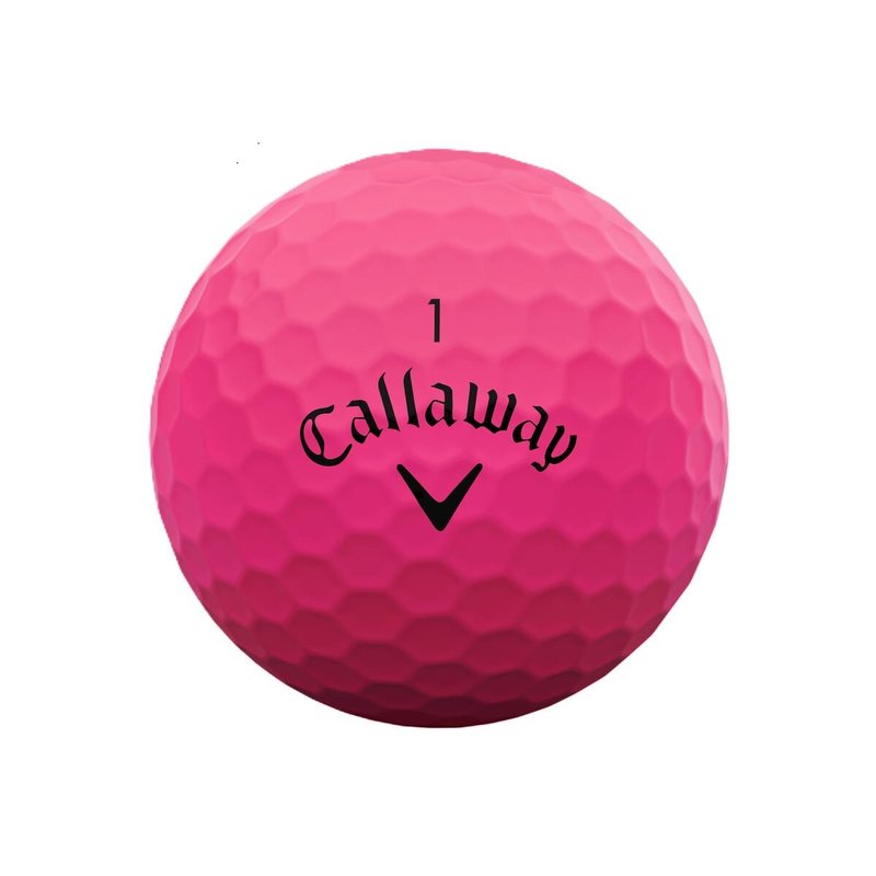 Callaway Supersoft piłki golfowe, różowe