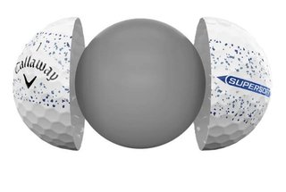 Callaway Supersoft Splatter 360 Blue piłki golfowe