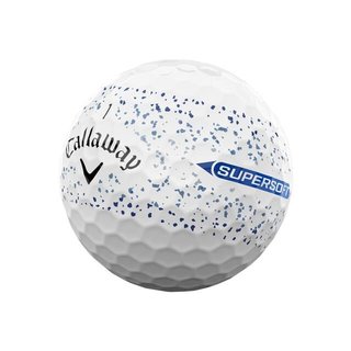Callaway Supersoft Splatter 360 Blue piłki golfowe