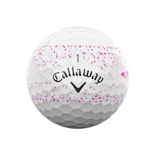 Callaway Supersoft Splatter 360 Pink piłki golfowe