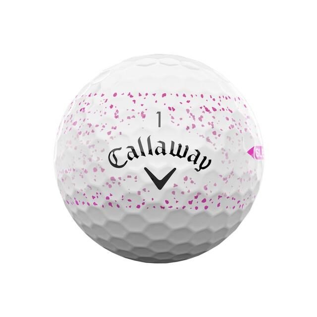 Callaway Supersoft Splatter 360 Pink piłki golfowe