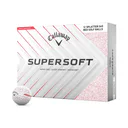 Callaway Supersoft Splatter 360 Red piłki golfowe