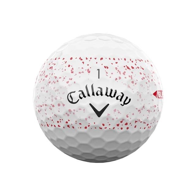 Callaway Supersoft Splatter 360 Red piłki golfowe