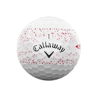 Callaway Supersoft Splatter 360 Red piłki golfowe