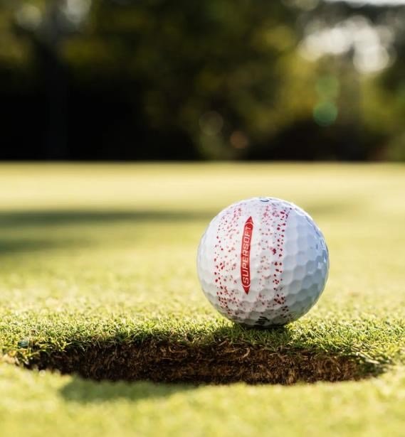 Callaway Supersoft Splatter 360 Red piłki golfowe