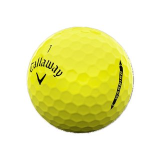 Callaway Warbird Distance+ piłki golfowe, żółte