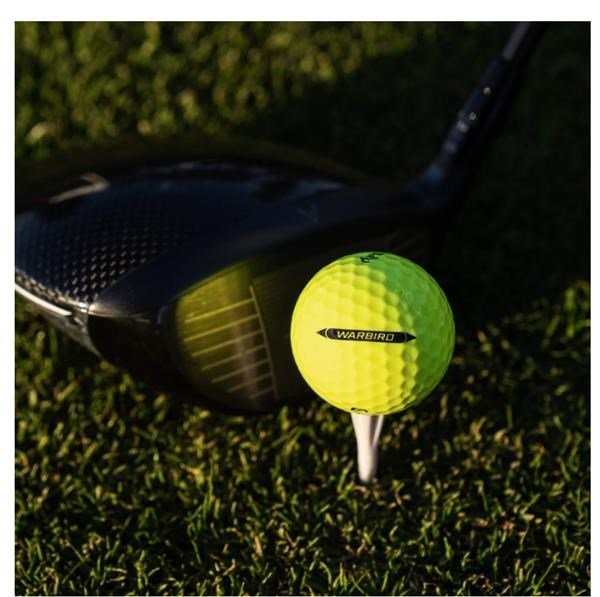 Callaway Warbird Distance+ piłki golfowe, żółte