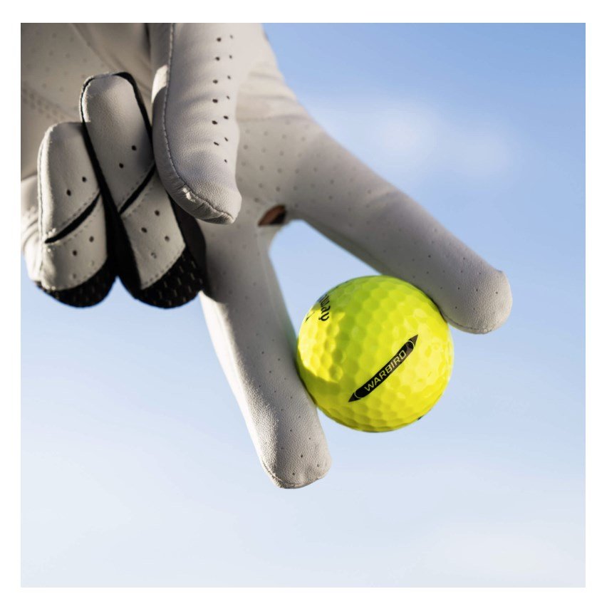 Callaway Warbird Distance+ piłki golfowe, żółte