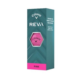 Callaway REVA piłki golfowe, różowe
