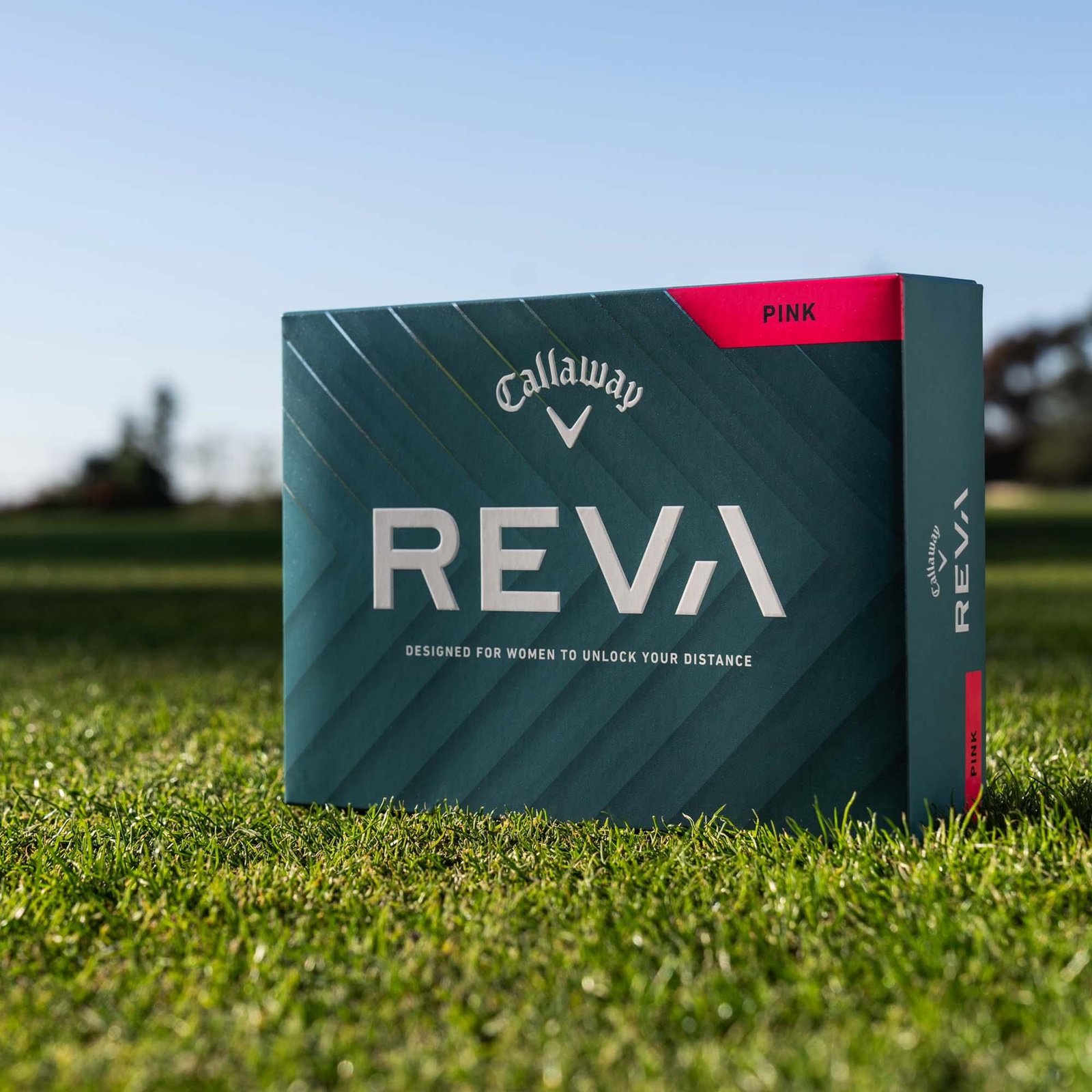 Callaway REVA piłki golfowe, różowe
