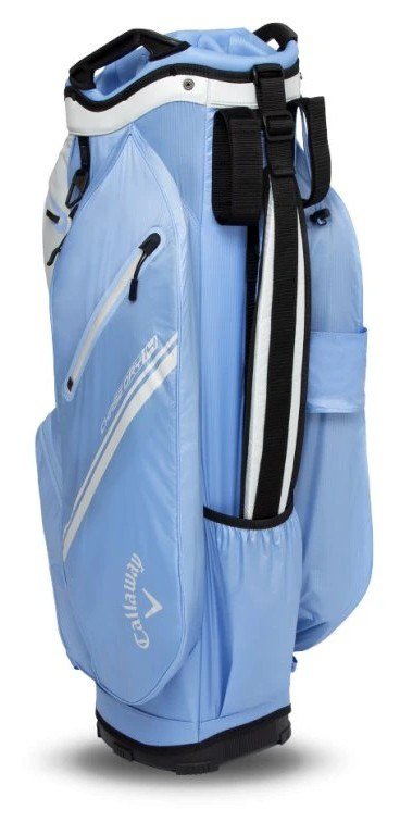 Callaway Chase Dry 14 cart bag, hydrangea/silver
