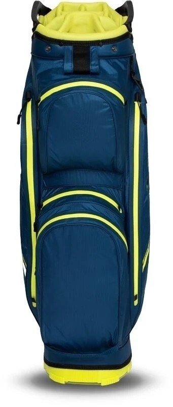Callaway Chase Dry 14 cart bag, navy/flo/yellow