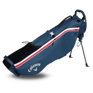Callaway Carry+ stand bag, granatowo/biało/czerwony