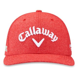 Callaway Performance Pro męska czapka z daszkiem, heather/czerwona