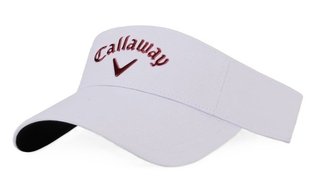 Callaway Liquid metal visor daszek golfowy, biało/czerwony