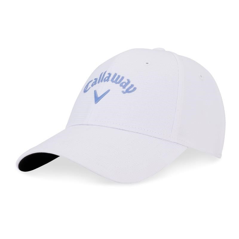 Callaway Liquid Metal damska czapka z daszkiem, biała/hydrangea