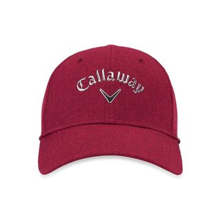 Callaway Liquid Metal damska czapka z daszkiem, czerwony/srebrny