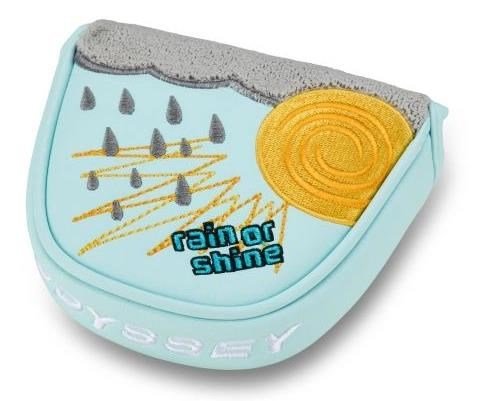 Callaway Rain or Shine Mallet Putter headcover na mallet, niebiesko/szary